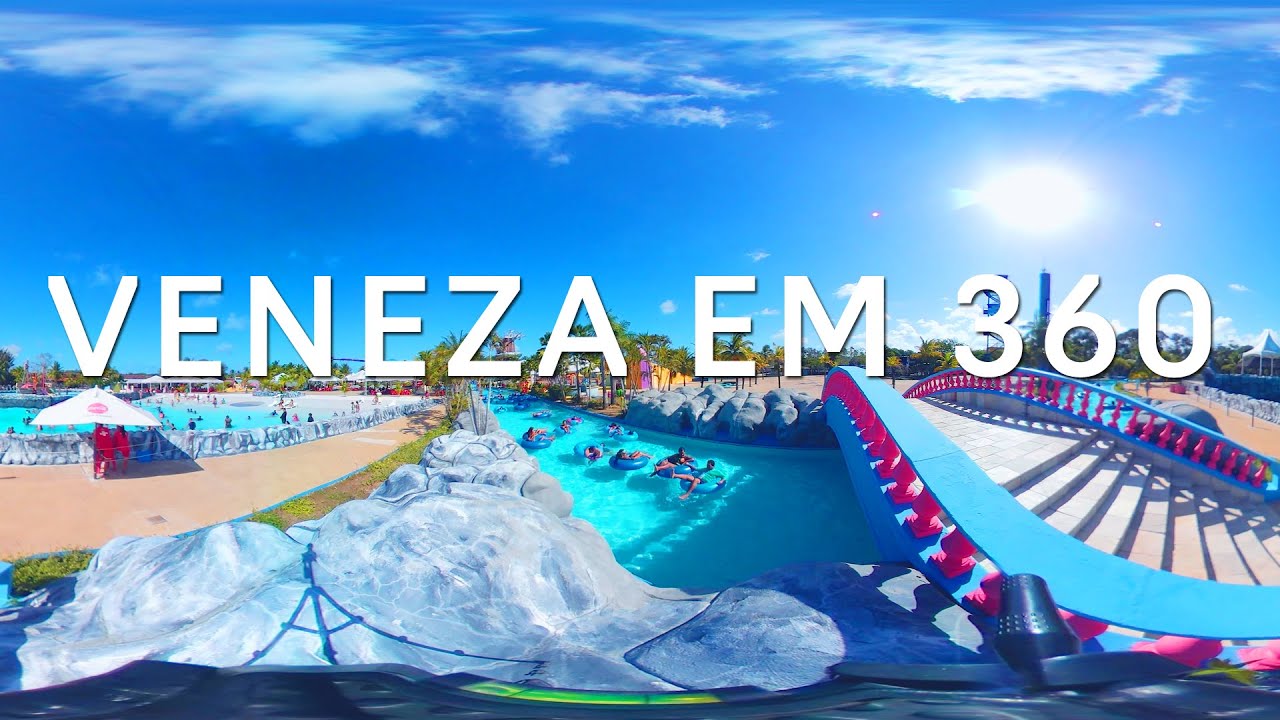 O VENEZA WATER PARK EM 360 - PAULISTA - RECIFE - PERNAMBUCO