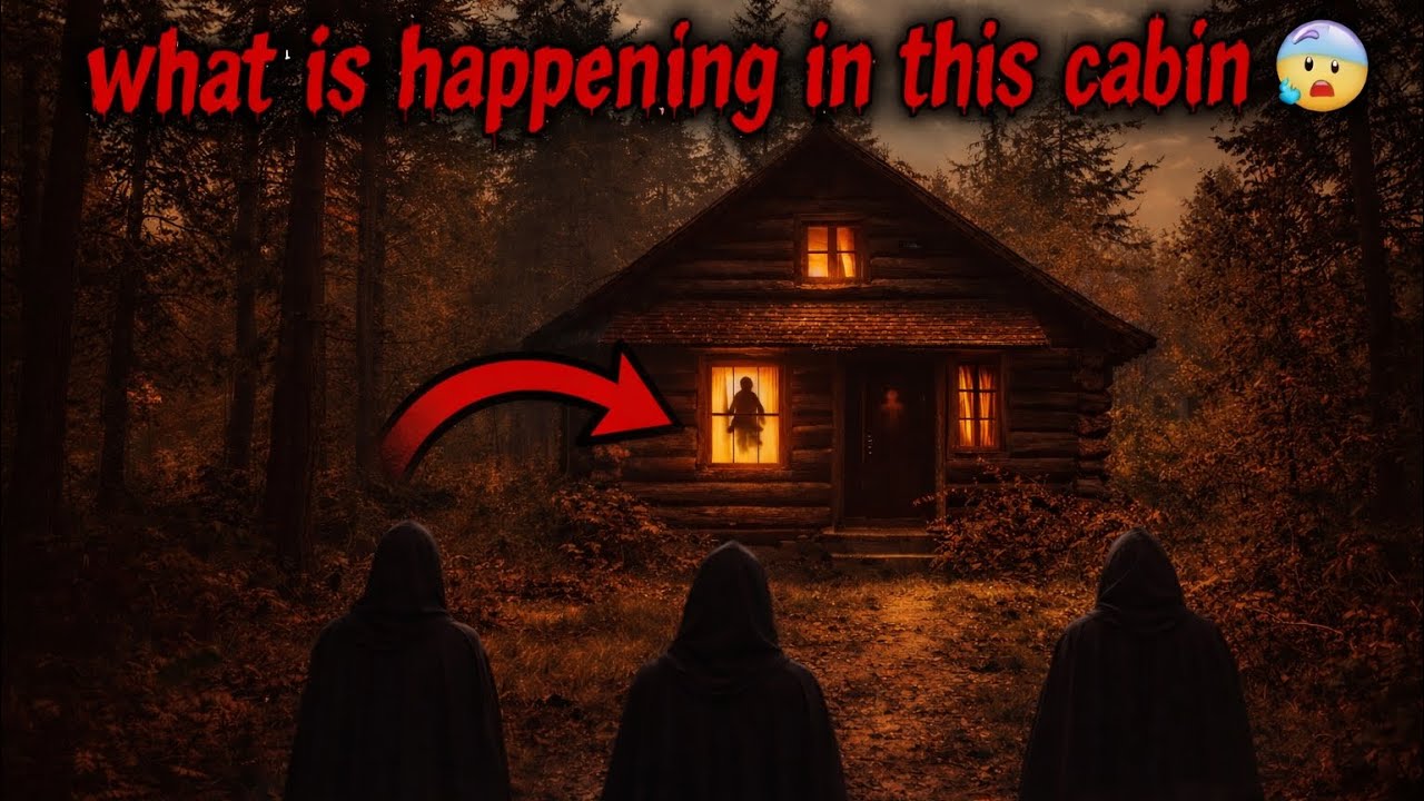 THREE SCREAMS IN A LOCKED CABIN / horror story