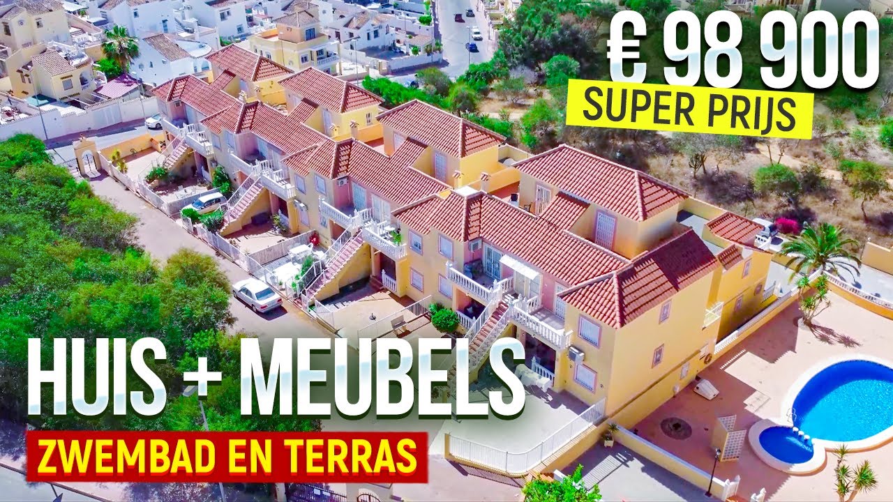 Duplex penthouse naast golf Villamartin €98 900 ☀️ onroerend goed te koop Spanje
