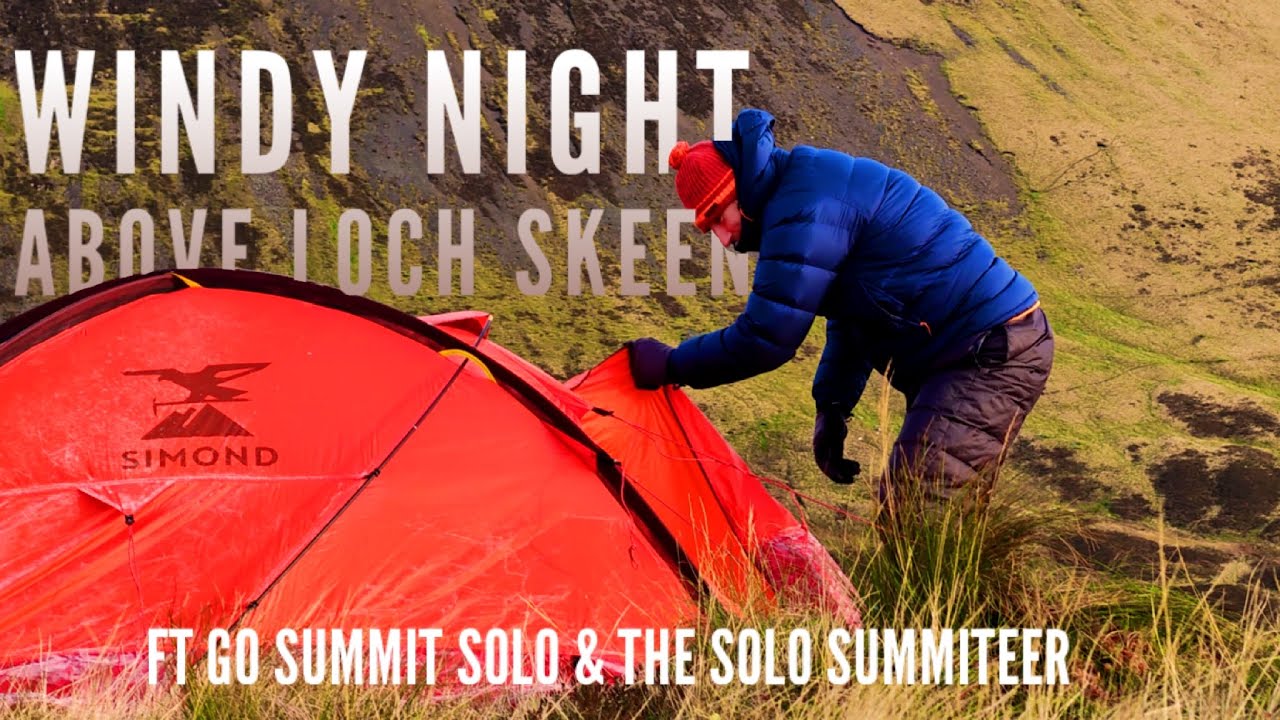 Windy Camp at Loch Skeen | 30mph Winds & Stunning Morning Views | Grey Mare’s Tail Hike