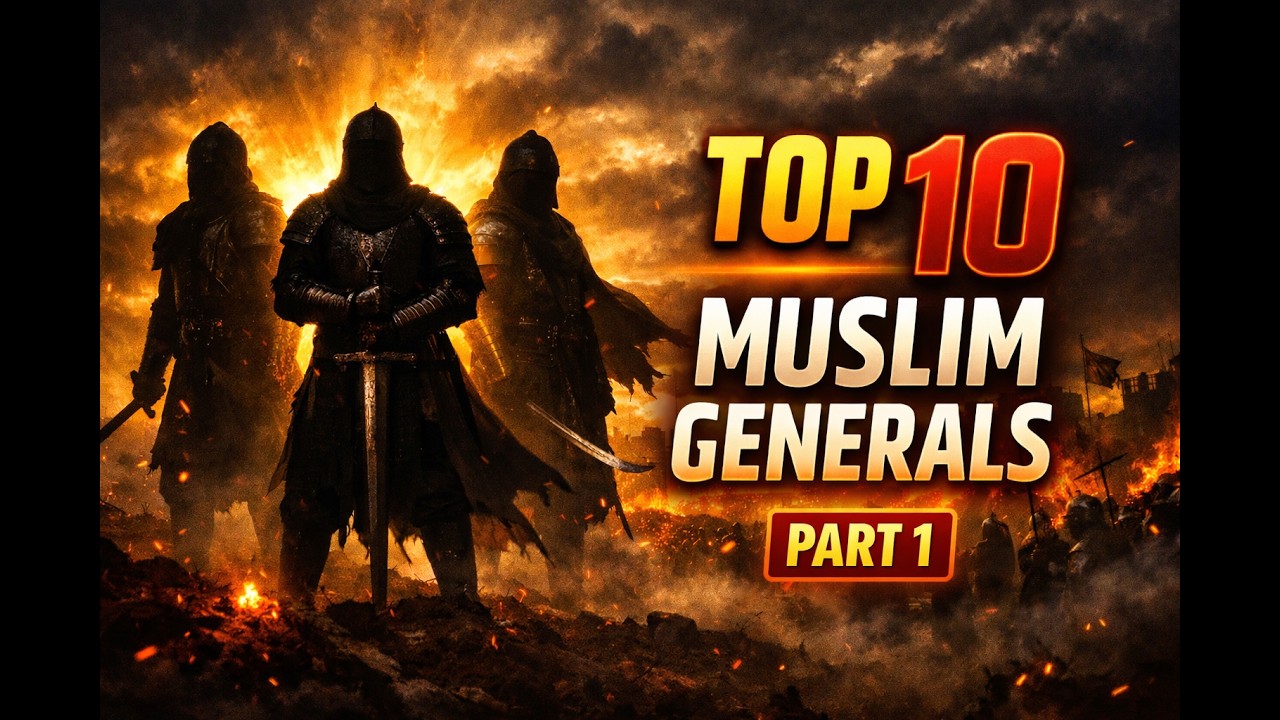 10 Greatest Muslim Generals in History | Top Muslim Military Commanders