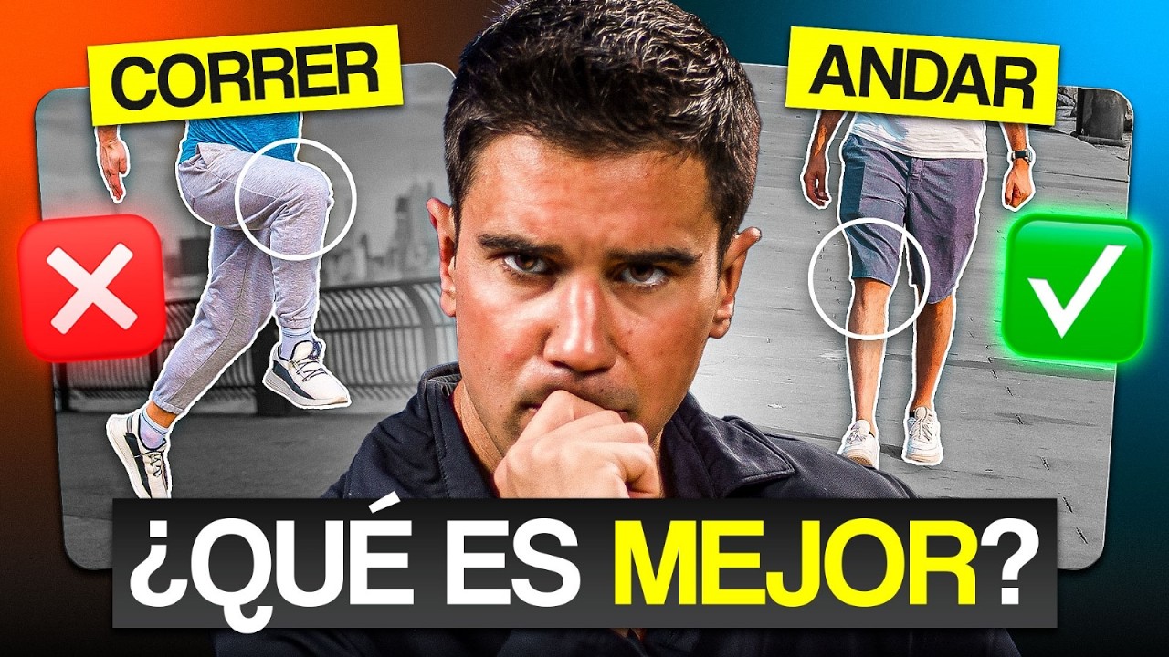 Caminar vs Correr: ¿Qué es mejor para PERDER GRASA?