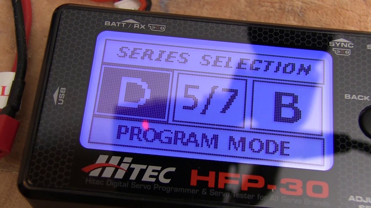 Hitec HFP-30 Digital Servo Programmer & Tester