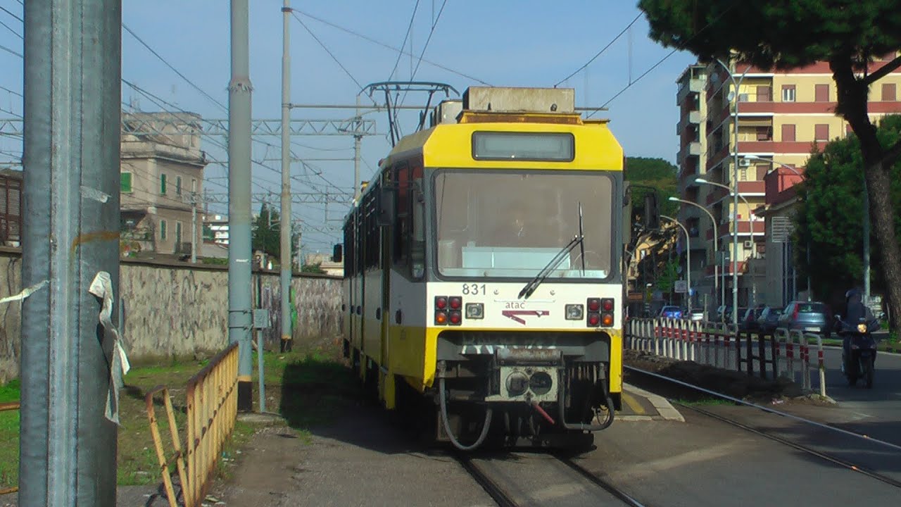 (HD) Trams and Trains in Rome 08/04/13