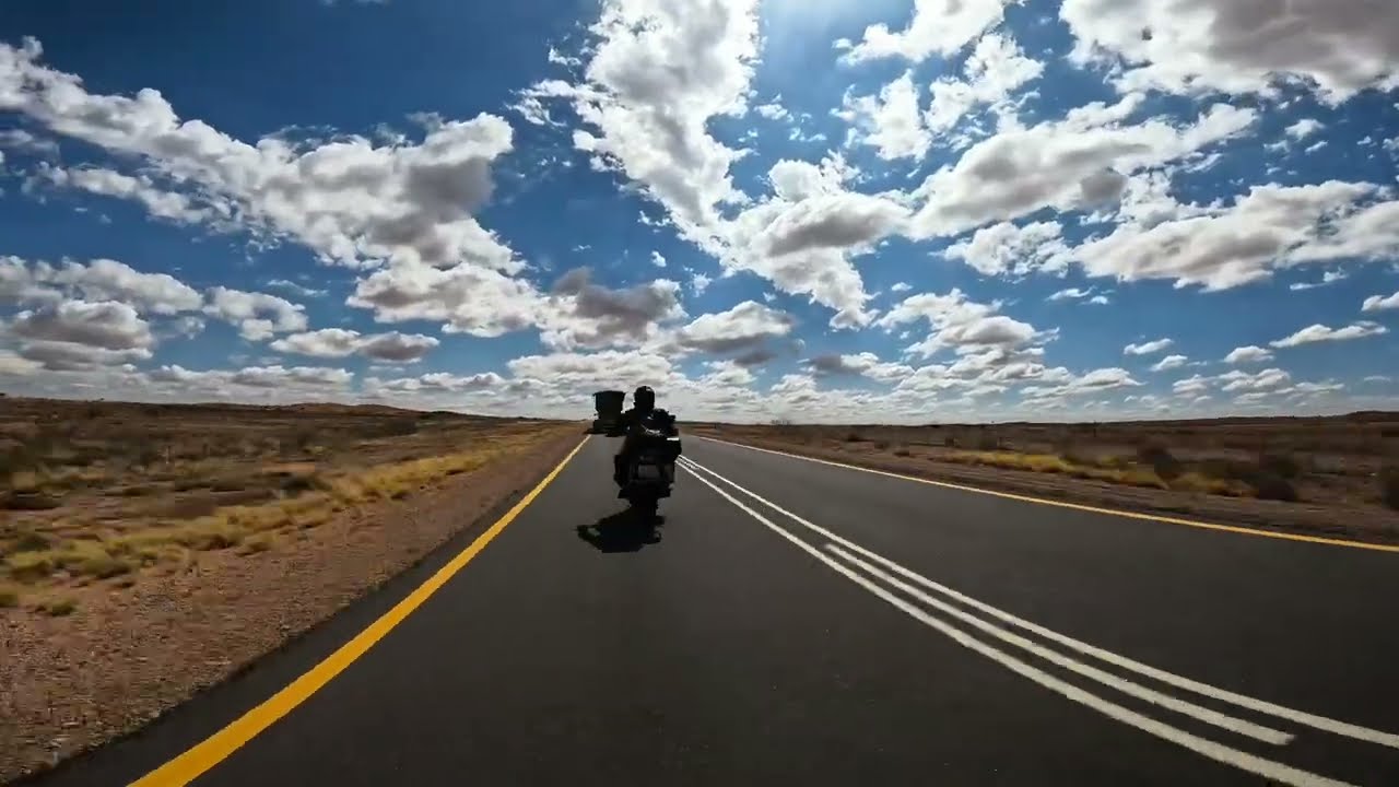 2024 Namibia Bike Trip: Day 1&2: Pretoria to Askham, 1000km