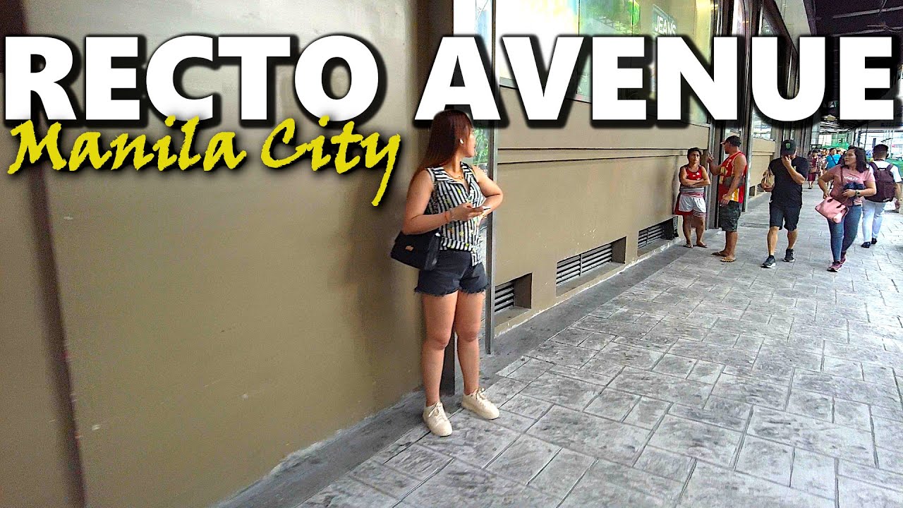 Walking in Recto Avenue Manila City Philippines! [4K]