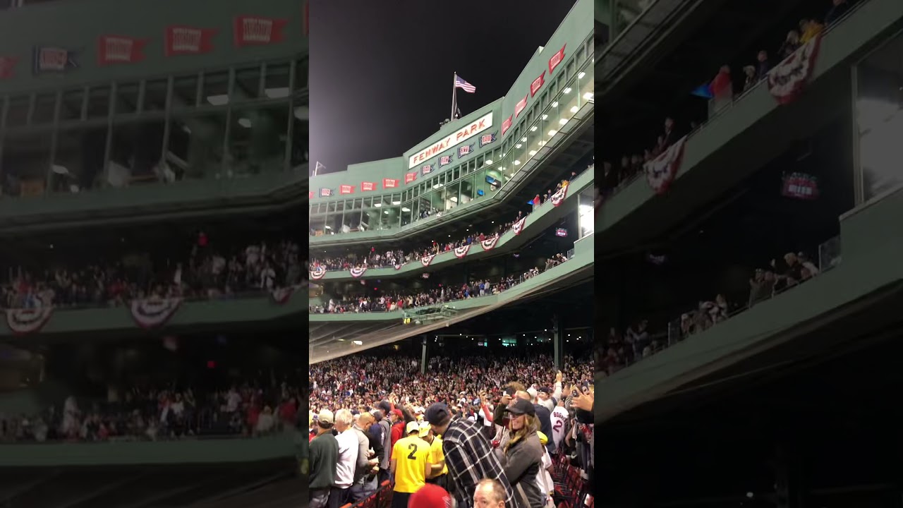 Sweet Caroline! Game 3 ALDS at Fenway Park October 10, 2021