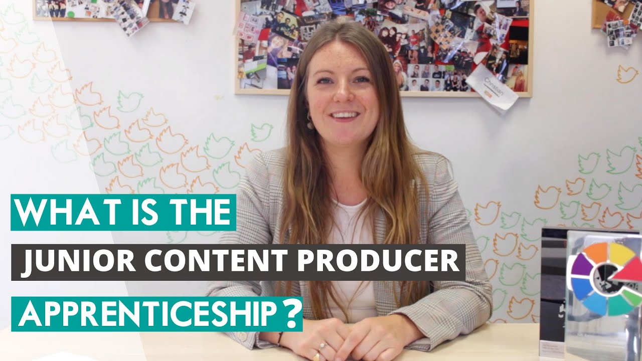 What is the Junior Content Producer Apprenticeship?