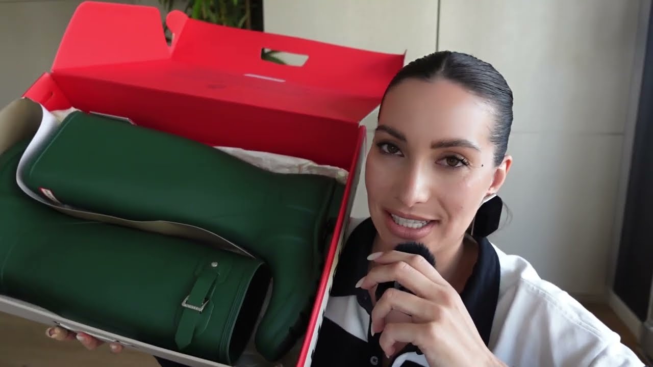 Распаковка Hunter boots