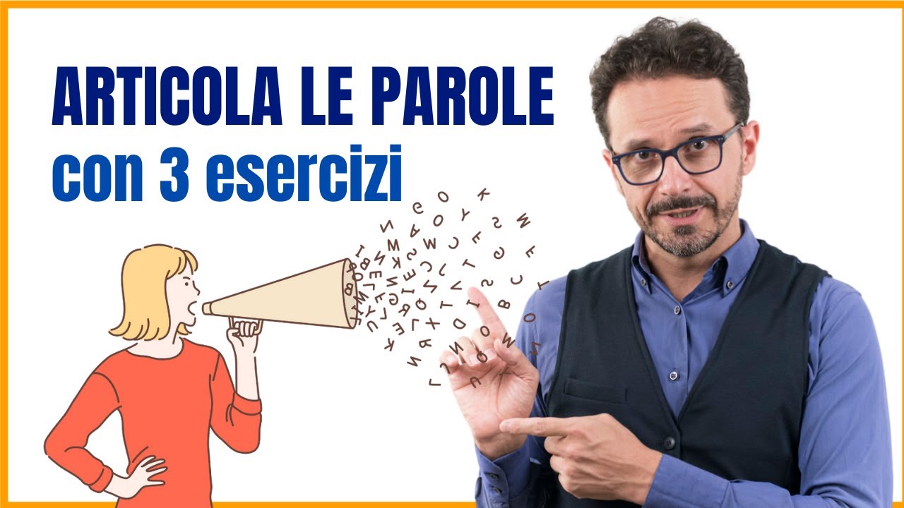 ARTICOLARE LE PAROLE: 3 esercizi di dizione pratici. E la VOCE migliora!