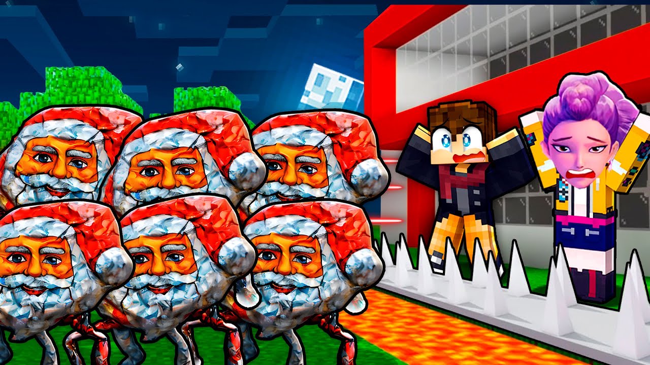 Une ARMÉE de GOO GOO GAGA ATTAQUE ma VILLE sur Minecraft !