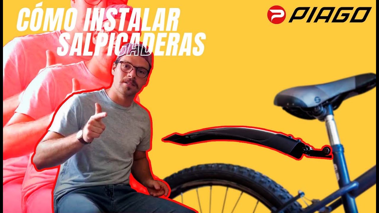 Como Instalar Salpicaderas / Guardafangos a una Bicicleta