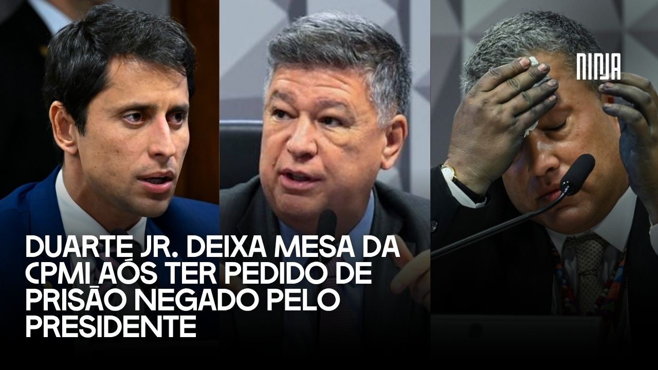 💥Duarte Jr. se desentende com presidente da CPMI após pedir prisão de depoente por desacato💥