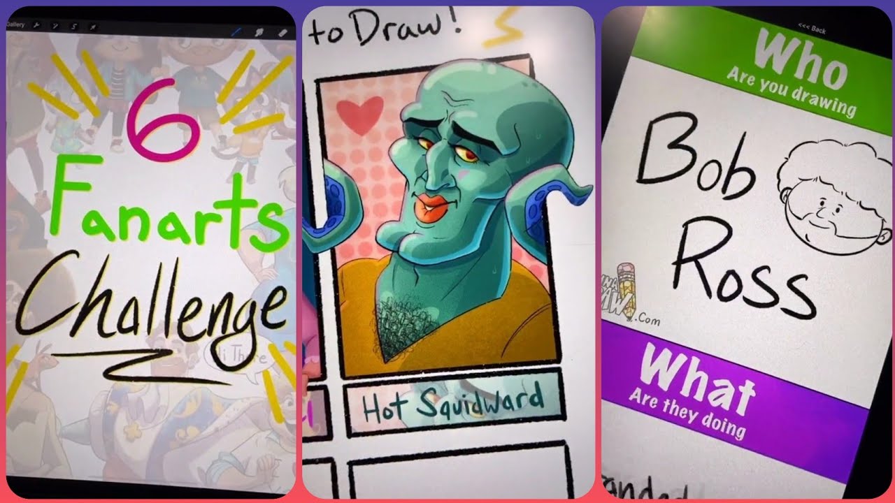 Audity Draws | TikTok Art Compilation #2 from @auditydraws