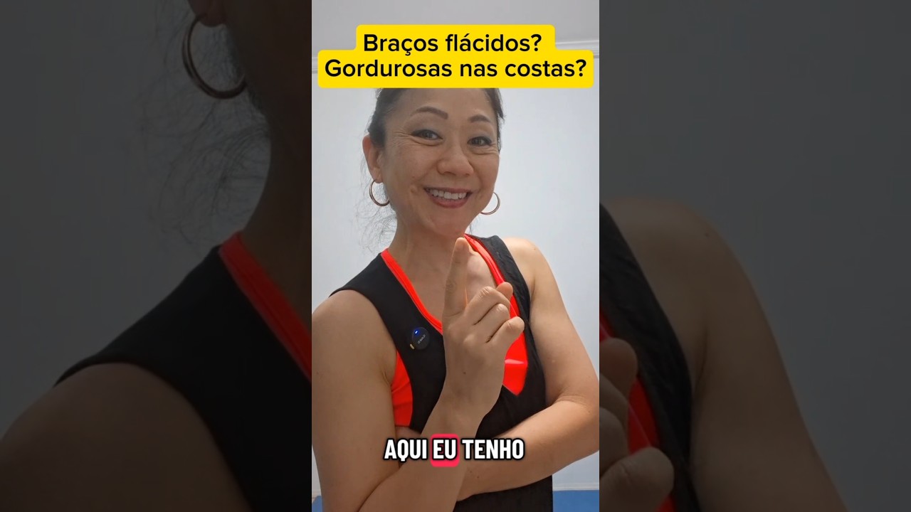   Braços flácidos? Gordurinhas nas costas? Tenho a solução! 