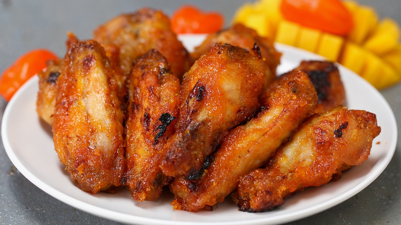 Spicy Mango Chicken Wings