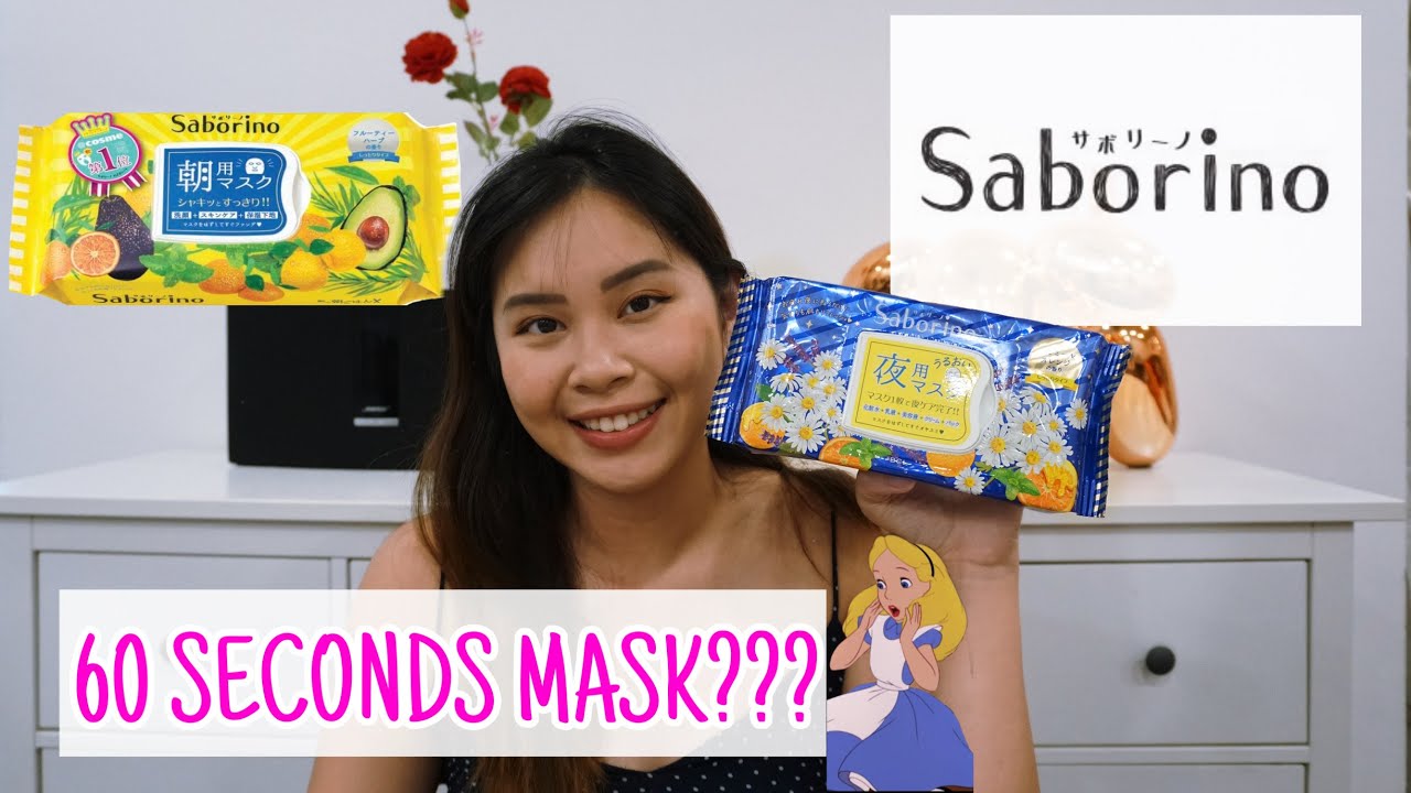 60 SECONDS MASK REPLACING 5 STEP SKINCARE??? | Saborino Mask Review |