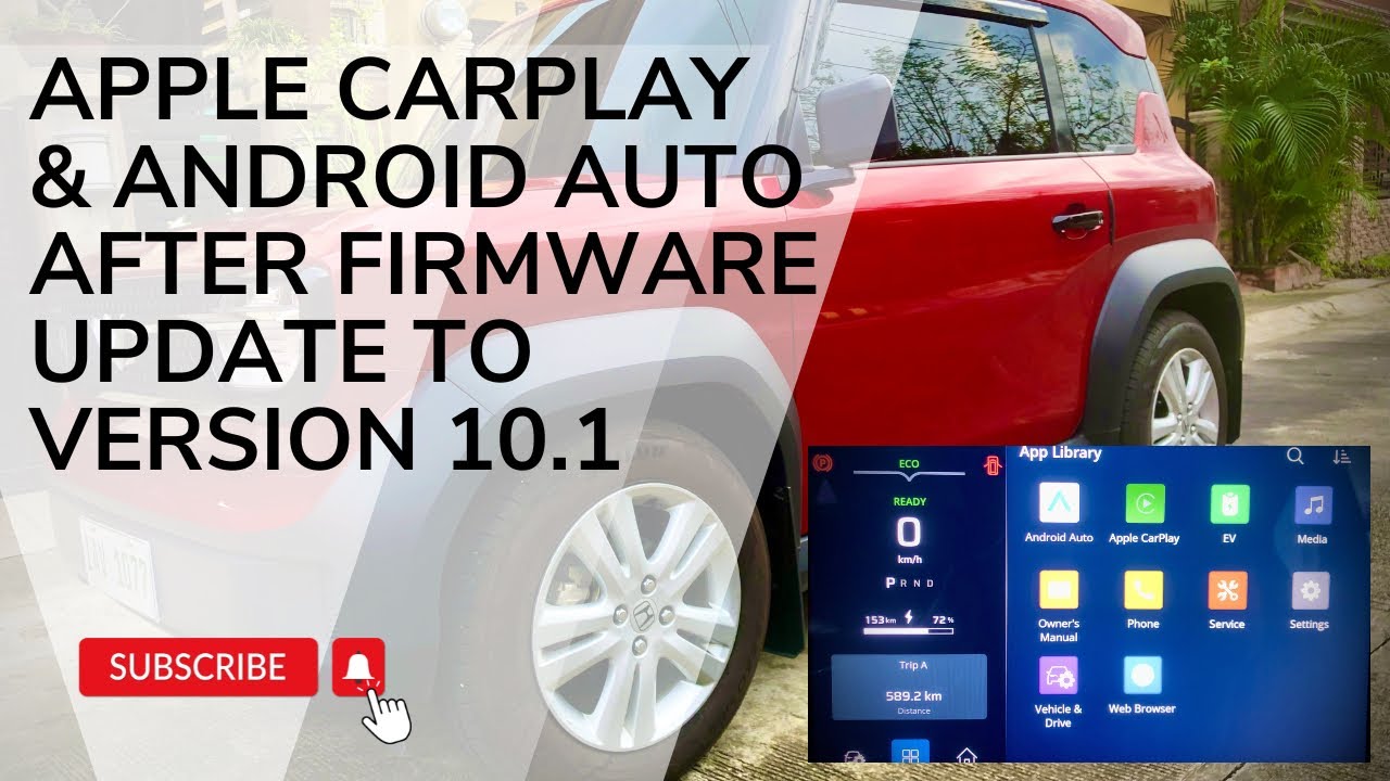 VF3 10.1 Firmware Upgrade  wth Apple CarPlay & Android Auto 