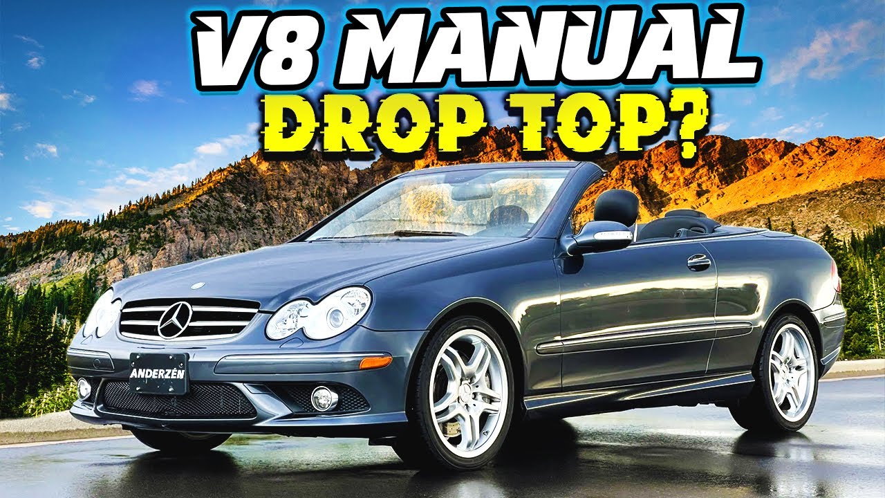 CLK550 WITH M273 V8 GETS FULL FACTORY MANUAL SWAP&hellip; NOW IT&rsquo;S THE ONLY ONE IN THE WORLD!