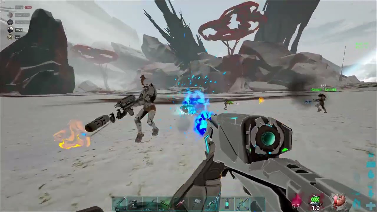 Ark Official Small Tribes PvP Highlights| Suit pvp #13