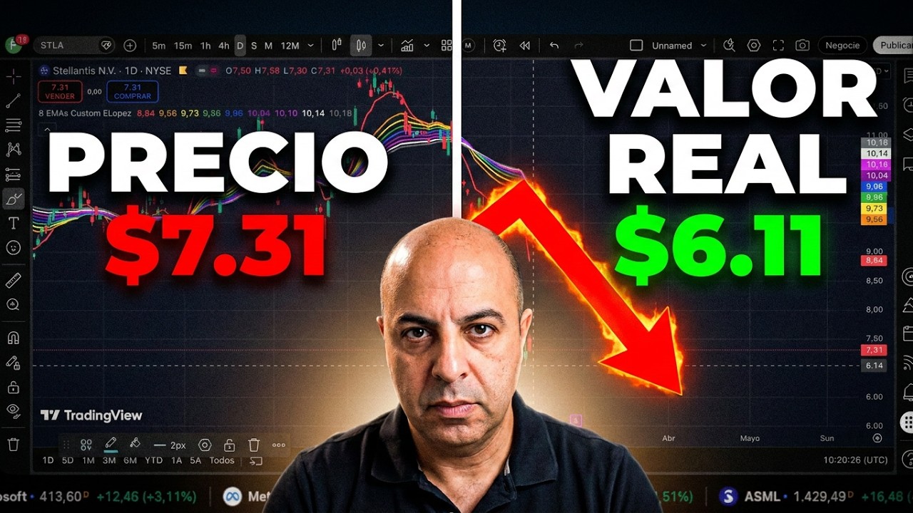 STELLANTIS - $STLA - VALOR INTRÍNSECO 2026, ANALISIS ACCIONES BOLSA DE VALORES