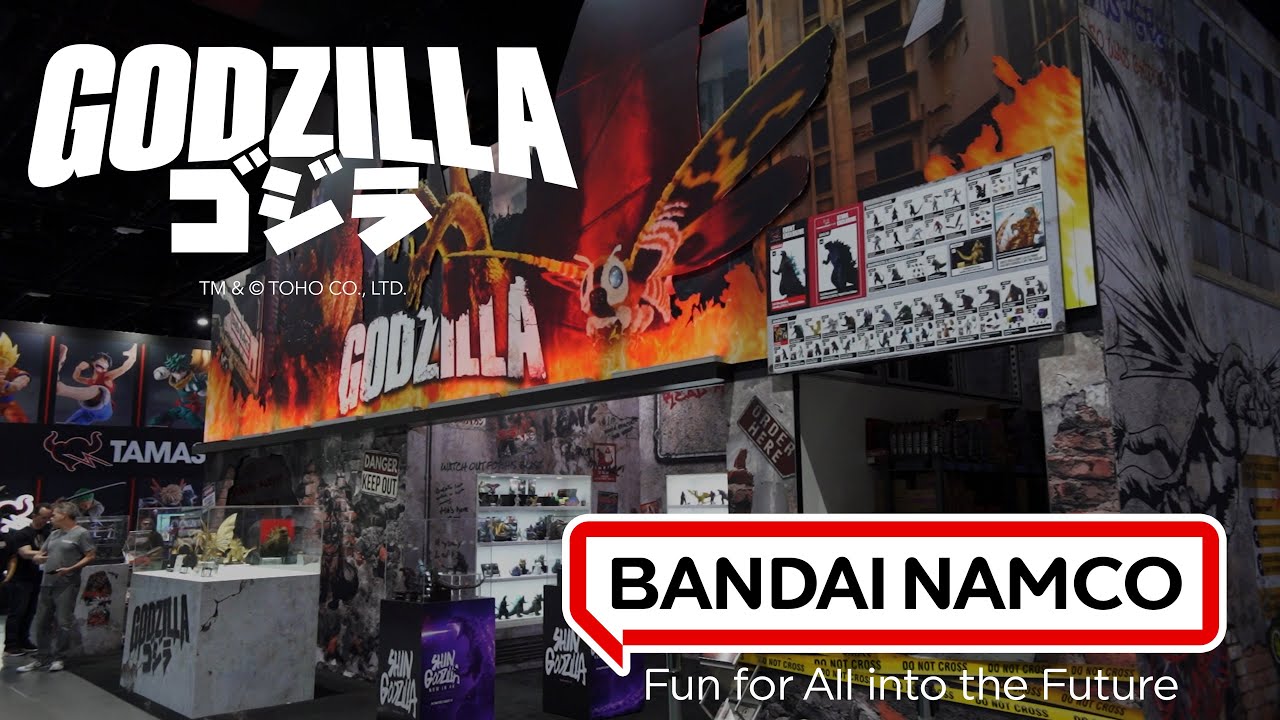 Godzilla Booth Tour - Bandai Namco Toys & Collectibles America at SDCC 2025