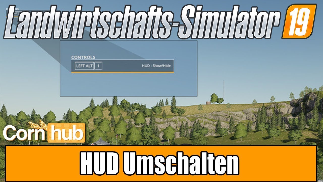 LS19 Modvorstellung -HUD Umschalten - LS19 Mods