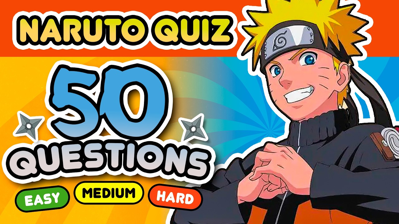 NARUTO QUIZ: ONLY 1% REACH HOKAGE RANK! 🏆 CAN YOU? ⚡