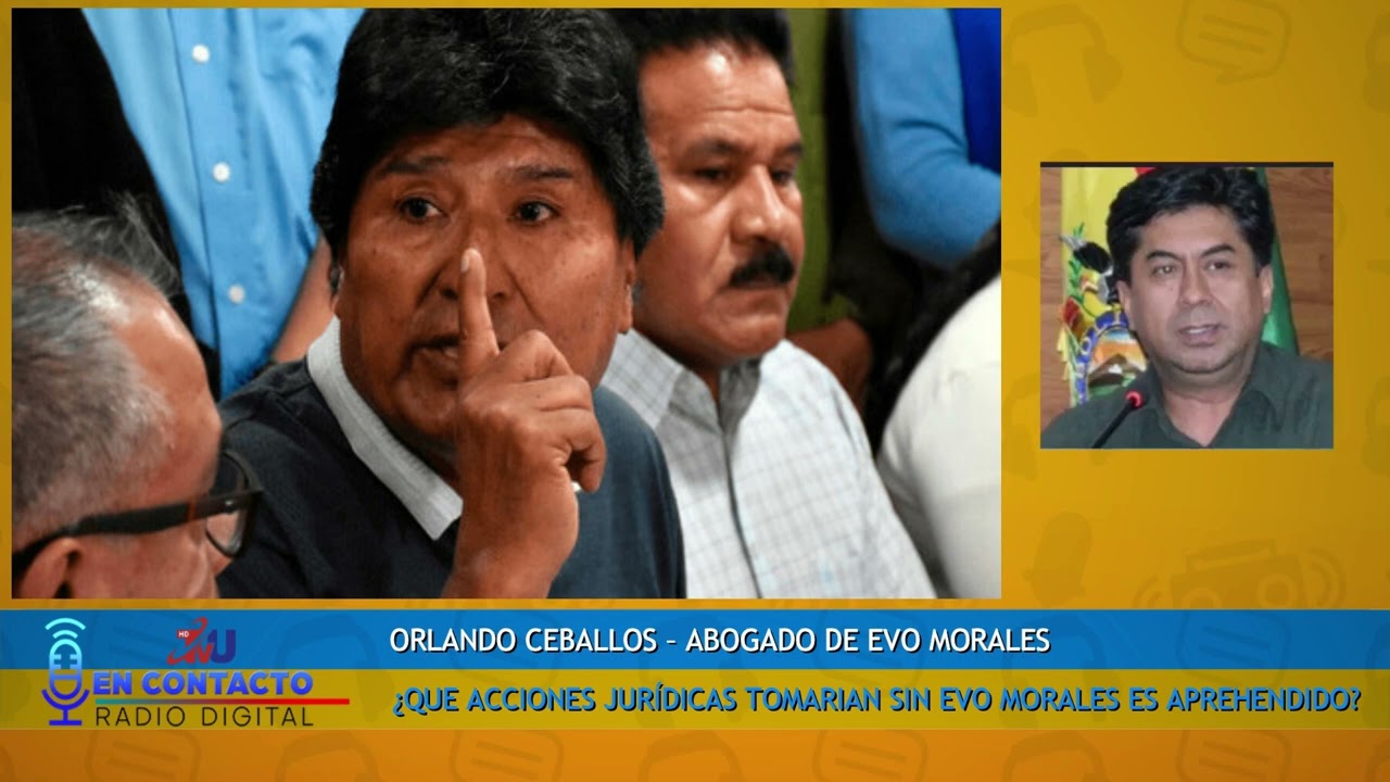 ORLANDO CEBALLOS – ABOGADO DE EVO MORALES