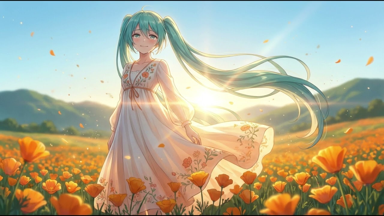 SUNOみゅーじっく　黄金のシャッター　3/11ハナビシソウ