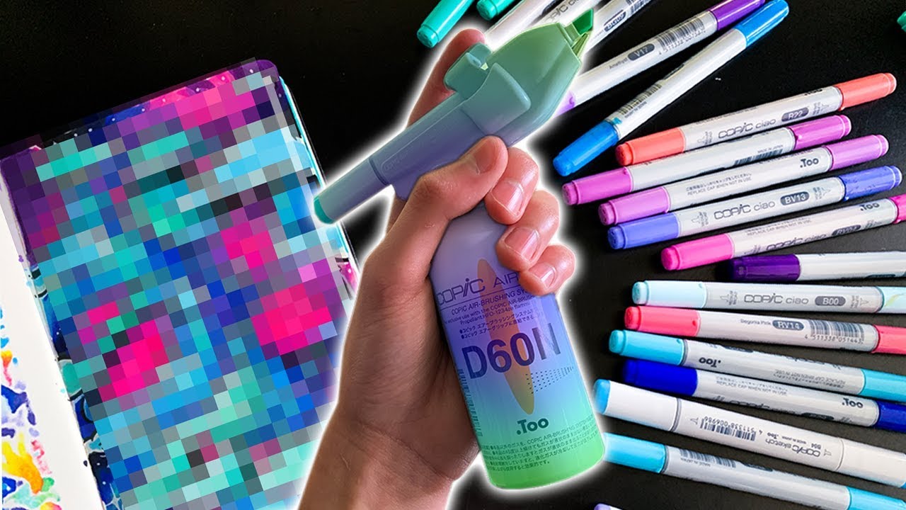 THREE MARKER CHALLENGE * Air Can Edition !! *
