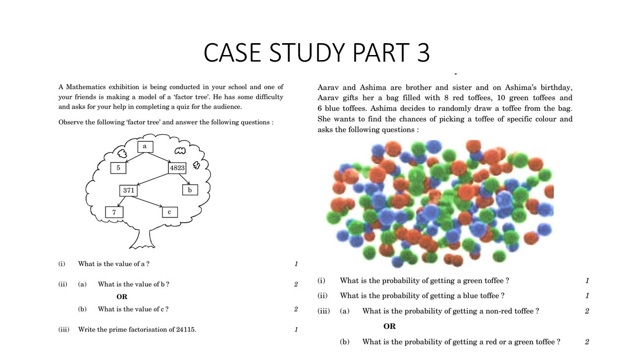 Class 10th Mathematics Case Study Part 3 |  Case Study