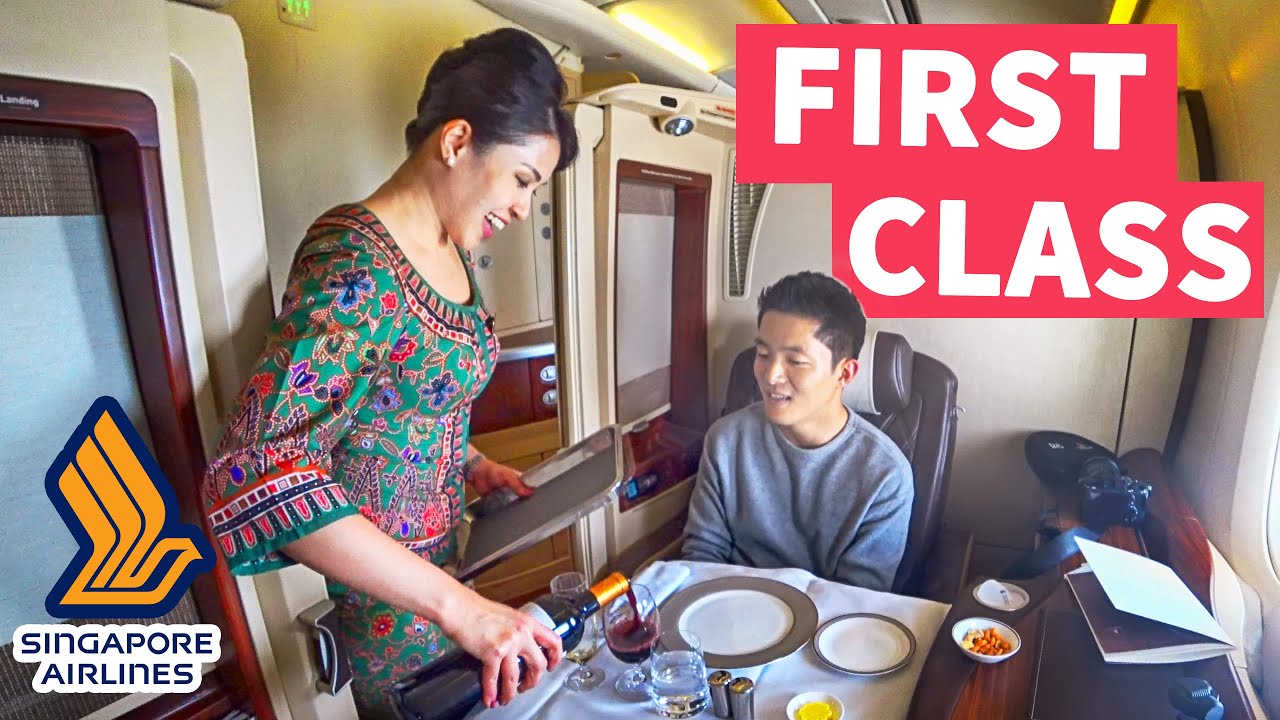 Flying FIRST CLASS Suite with Singapore Airlines