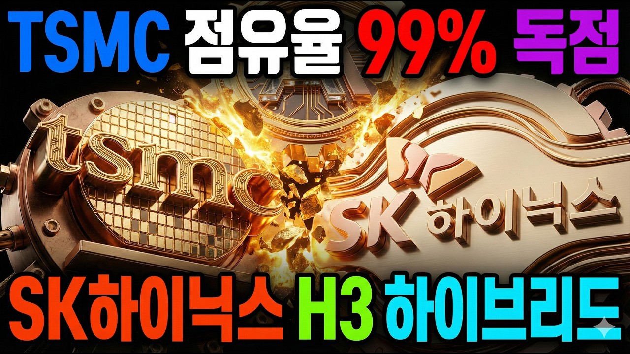 TSMC 점유율 99% 독점 SK하이닉스 H3 하이브리드 AI 반도체 공급 부족과 빅테크 생존 전략 빅테크 AI 반도체 최신 해외소식 총정리 2026년 2월 17일 매일 업데이트
