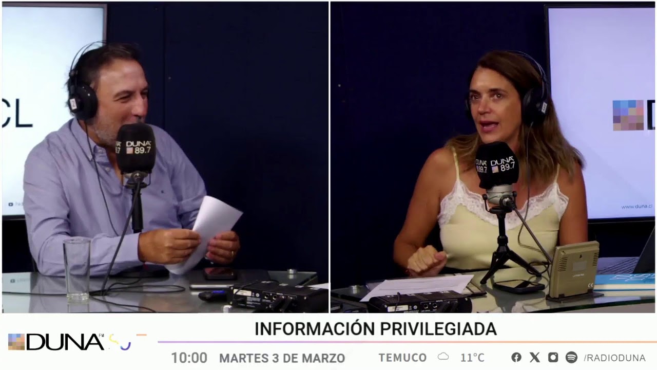 DUNA 89.7 FM |   INFORMACIÓN PRIVILEGIADA  |  MARTES 03 DE MARZO