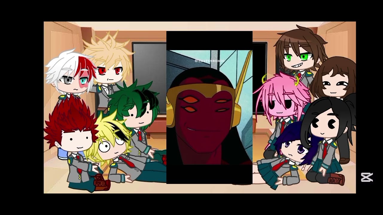 Mha React to Ben 10 as New Student #ben10 #ben10omniverse #gacha #gachaclub #gachalife #mha #bnha