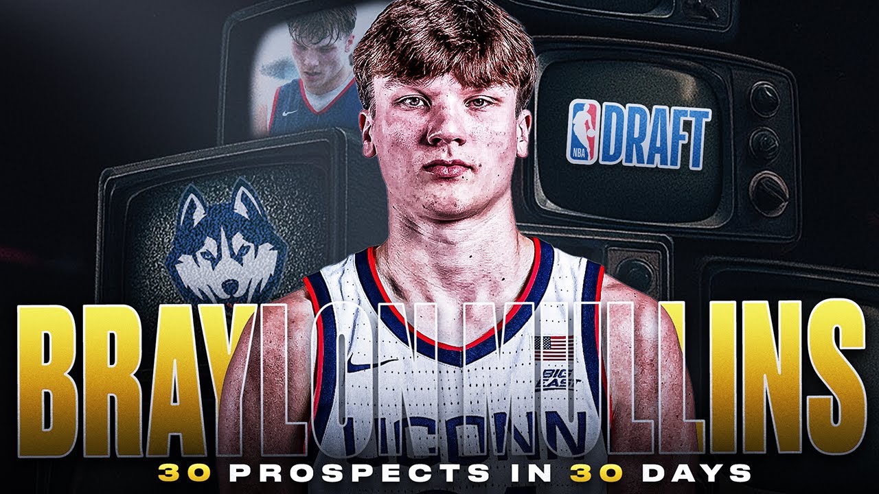 UConn Huskies freshman guard Braylon Mullins | 30 in 30 | 2026 NBA Draft