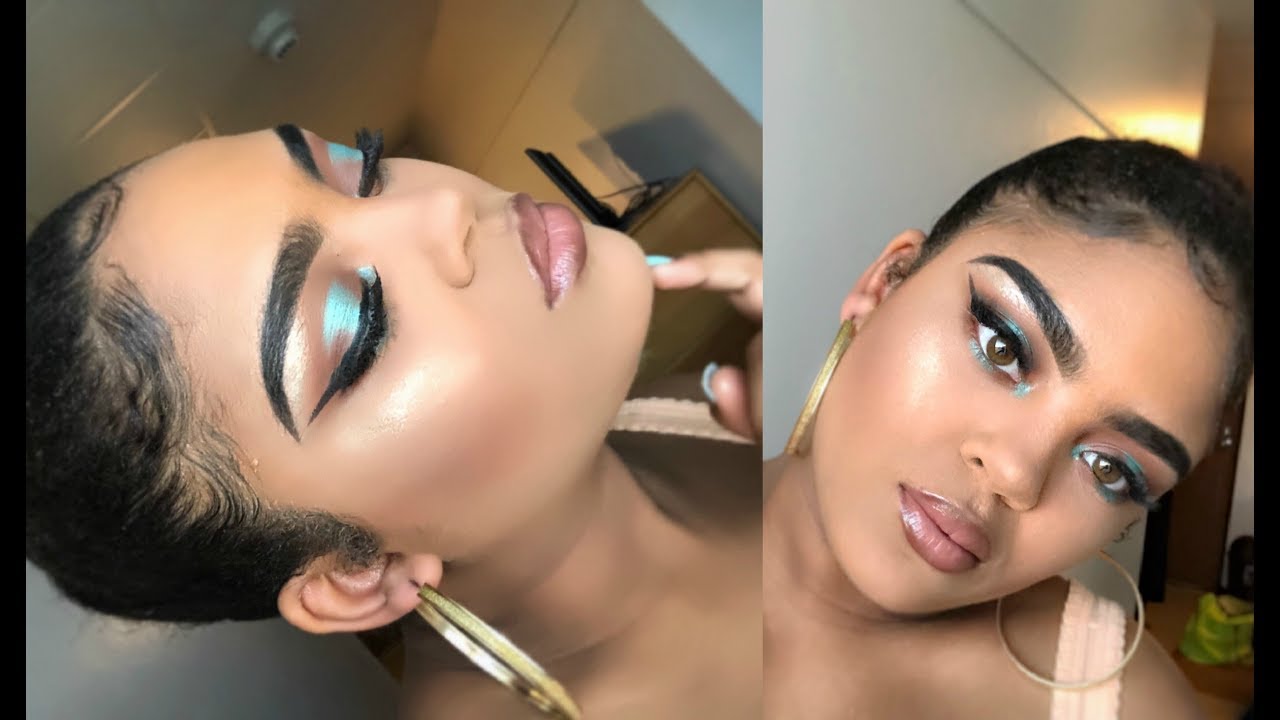 GLOWY SPRING MAKEUP TUTORIAL 2018 (ALL DRUGSTORE PRODUCTS )