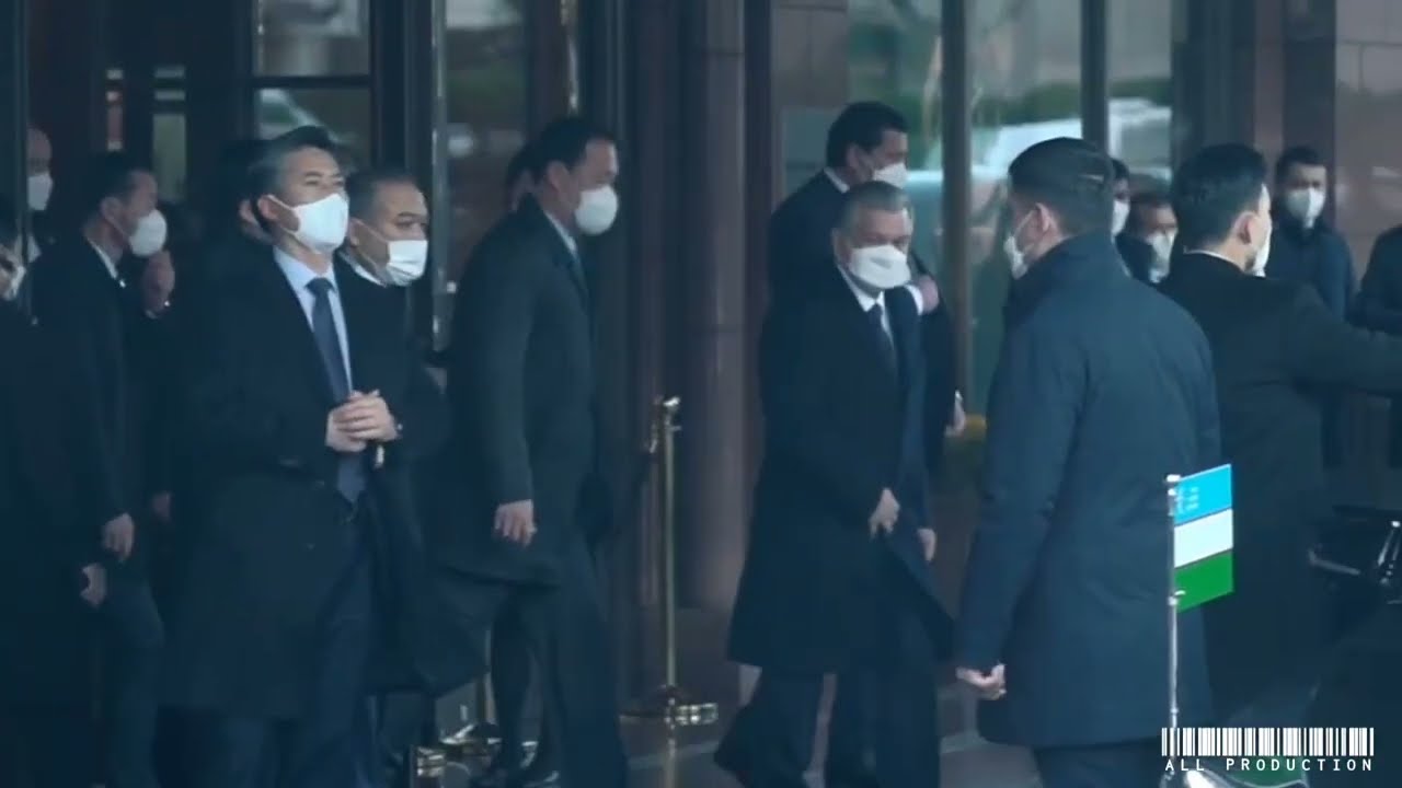 Кортеж Президента Узбекистана