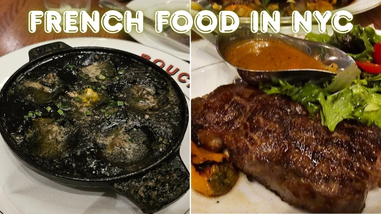 French Food at La Grande Boucherie in New York City - Late Dinner