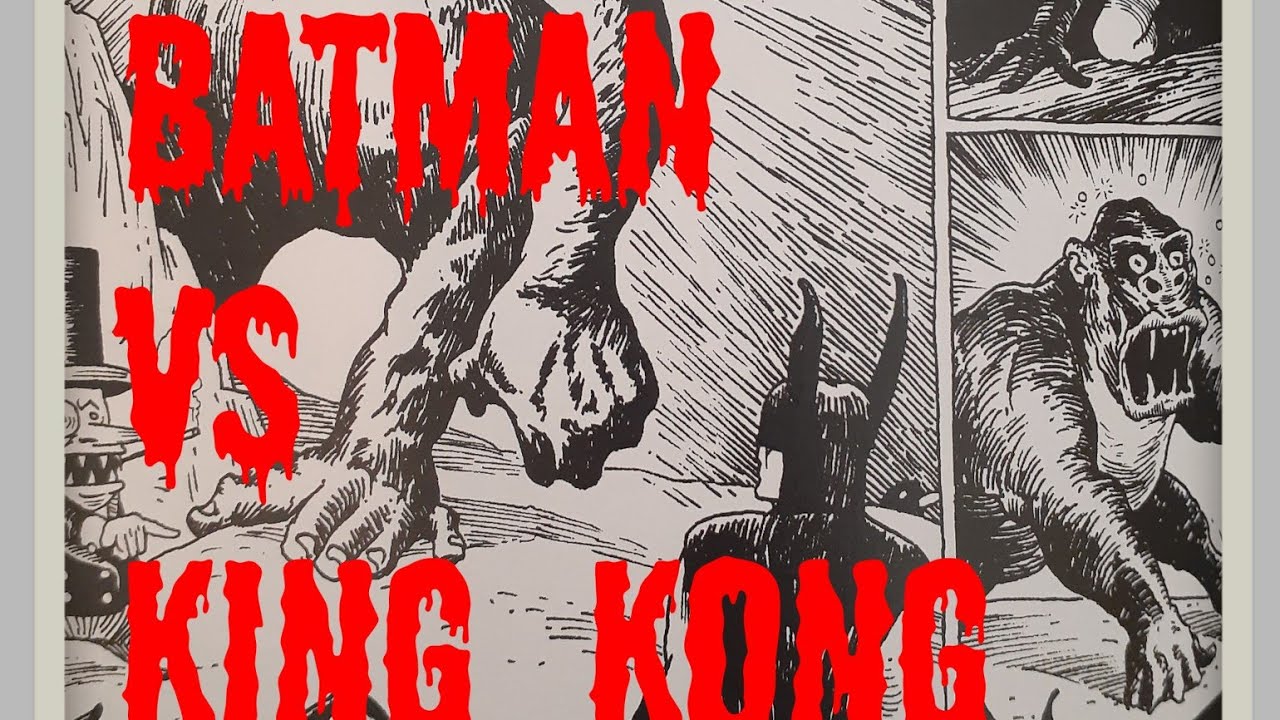 Batman fights a giant gorilla... and wins?
