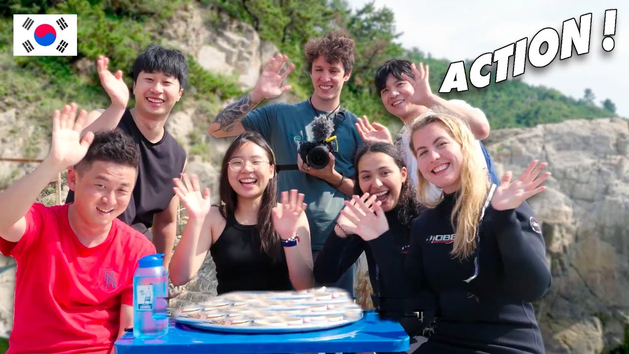 SUR UN TOURNAGE EN CORÉE AVEC DES CORÉENS ! 🇰🇷(Documentaire Haenyeo)