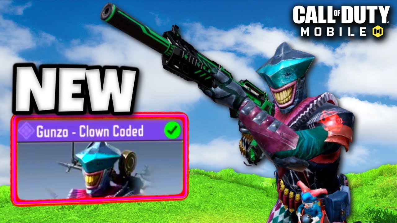 *NEW* GUNZO - CLOWN CODED! | CALL OF DUTY MOBILE | SOLO VS SQUADS