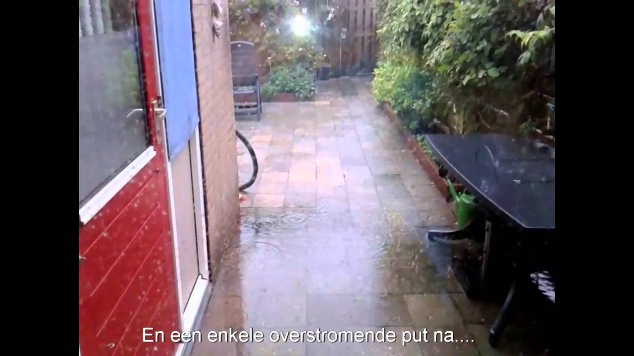 Nood weer code oranje