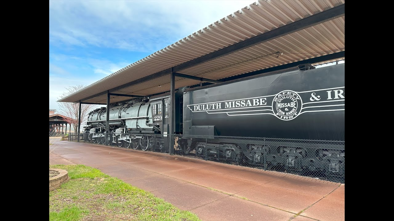 Duluth Missabe & Iron Range Yellowstone 2-8-8-4 Steam Trains!