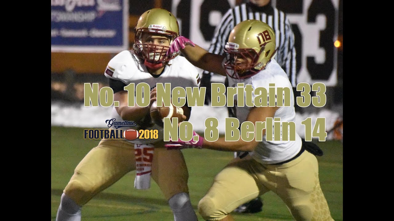 No. 10 New Britain 33, No. 8 Berlin