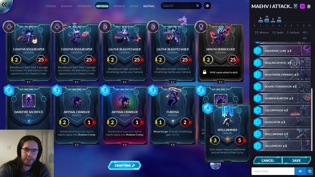 Duelyst || Aggro Maehv Deck Tech (1.93)