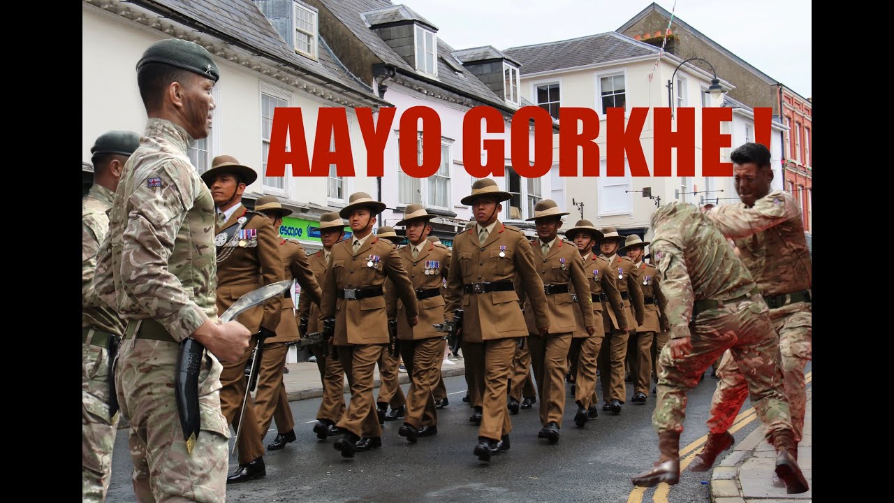 GURKHAS - KHUKURI PATTERN I Martial Arts I Combat I Brecon Military Show