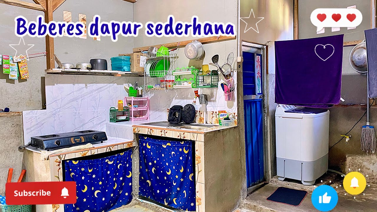 RUTINITAS PAGI IBU RUMAH TANGGA || BEBERES DAPUR SEDERHANA