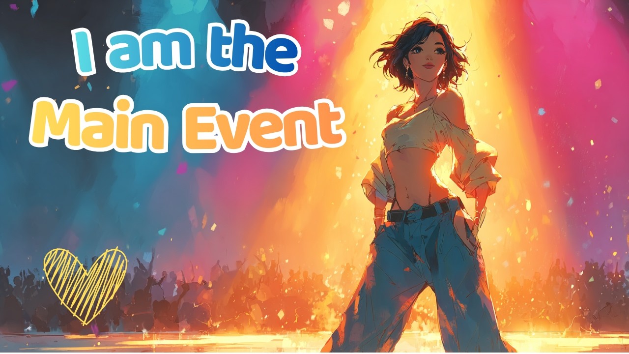 Funky Pop Manifestation Music for Confidence & Self-Love  - I am the Main Event (OFFICIAL SONG)
